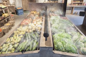 استفاده از رطوبت ساز در فروشگاه های سبزیجات